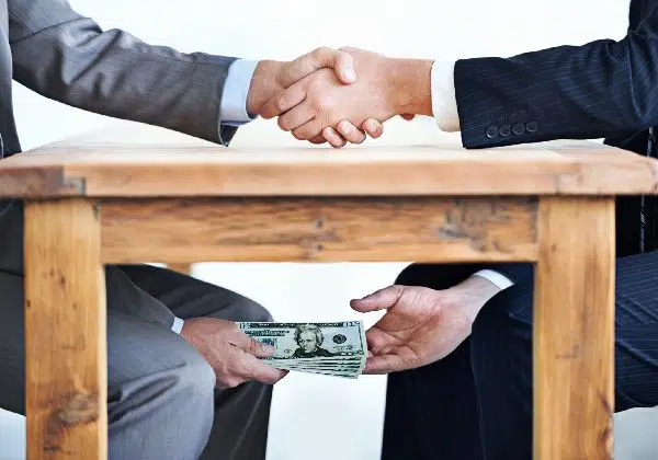 financial corruption