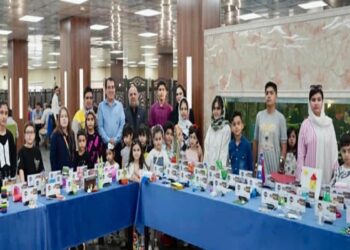 نمایشگاه محیط زیستی فرزندان پتروشیمی اروند