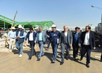 بازدید معاون وزیر نفت از پتروشیمی تبریز