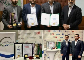 مخترعان هلدینگ خلیج فارس ارمغانی طلایی از آلمان آوردند