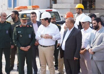 بازدید مسئولان‌ عسلویه از دو طرح سبز صنعتی در پتروشیمی صدف خلیج فارس