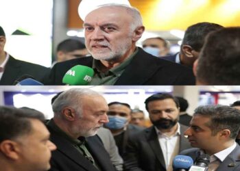 استاندار تهران از غرفه هلدینگ خلیج فارس بازدید کرد