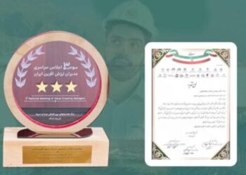 مدیرعامل مخازن سبز پتروشیمی عسلویه؛ مدیر برتر و ارزش آفرین کشور