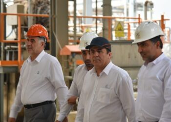 بازدید مدیرعامل هلدینگ انرژی سپهر از مجتمع پتروشیمی سبلان