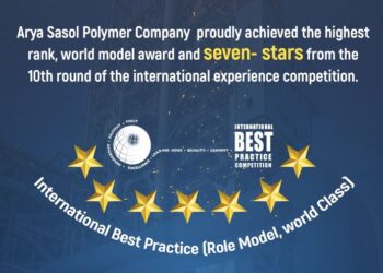 جایزه هفت ستاره تجارب برتر نصیب آریاساسول شد