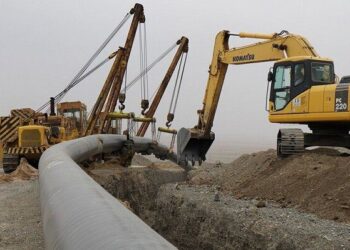 پیشرفت ۷۰ درصدی خط انتقال تقویتی ۳۰ اینچ گاز اردبیل