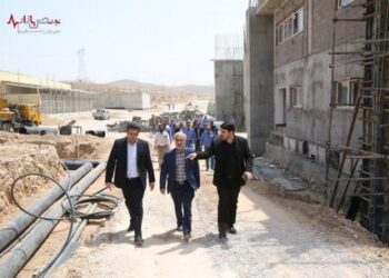 بازدید مدیر حراست شستا از مجتمع پتروشیمی خراسان