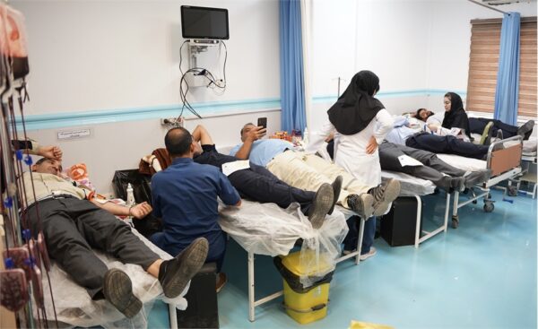 کارکنان شرکت پتروشیمی مروارید بار دیگر با اهدای خون خود به یاری بیماران نیازمند شتافتند