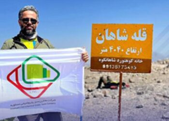 اسماعیل رمضانی، ورزشکار و کوهنورد شرکت مخازن سبز پتروشیمی عسلویه