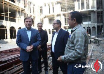 استاندار بوشهر از دو پروژه مهم و راهبردی شهر نخل‌تقی بازدید کرد