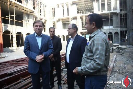 استاندار بوشهر از دو پروژه مهم و راهبردی شهر نخلتقی بازدید کرد