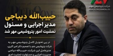 حبیب‌الله دیباجی مدیر اجرایی و مسئول تمشیت امور پتروشیمی مهر شد