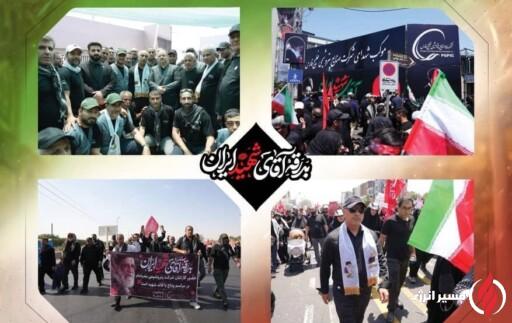 نقش آفرینی گسترده پتروشیمی بندرامام در آیین وداع رهبر شهید