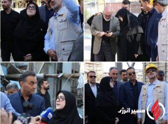 بازدید سخنگوی دولت از فجر انرژی؛ تأکید بر حمایت کامل دولت از بازسازی و تقدیر از فرماندهی میدان