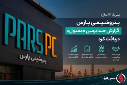 پتروشیمی پارس گزارش حسابرسی «مقبول» دریافت کرد