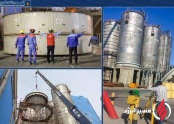 سیلوی استراتژیک PET-2 پتروشیمی شهید تندگویان بازطراحی و جایگزین شد