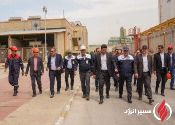 بازدید میدانی مدیرعامل کیمیای پارس خاورمیانه از سایت عملیاتی شرکت