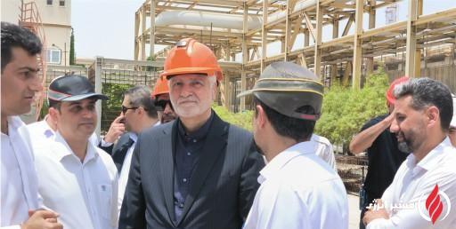 مدیرعامل پتروشیمی مروارید در خط تولید؛ بررسی میدانی روند فعالیت واحدها
